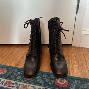 Mista Snake Skin Boots